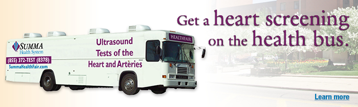 Heart health bus screening