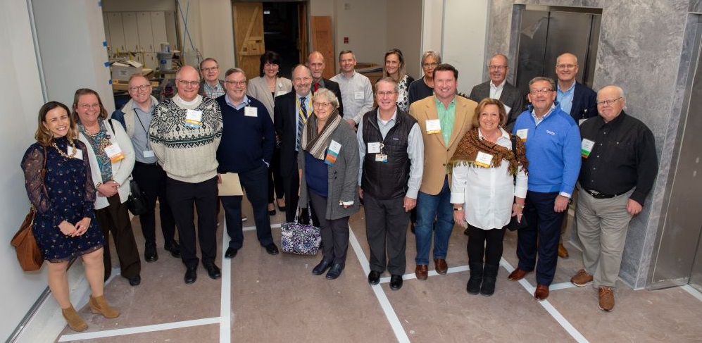 Behavioral Health Institute Leadership Council tour of Juve Family Behavioral Health Pavilion