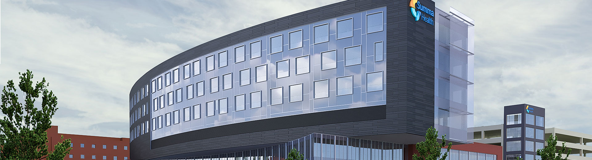 Summa Health New Tower Rendering Opening May 2019