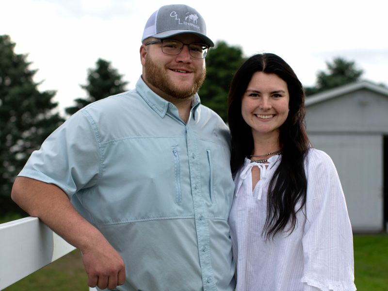 Logan and his wife 