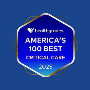 Healthgrades 2025 100 Best Critical Care