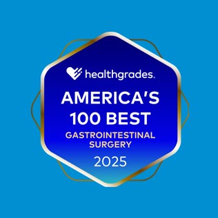Healthgrades 2025 100 Best Gastroinstestinal Surgery