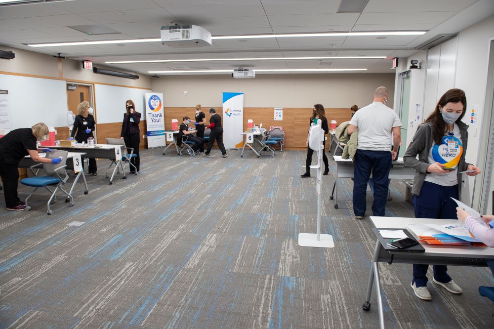 Covid 19 Vaccination Rollout At Summa Health