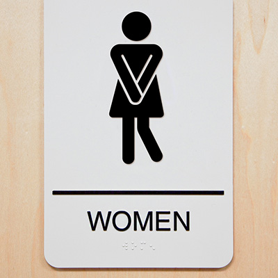 Woman bathroom icon