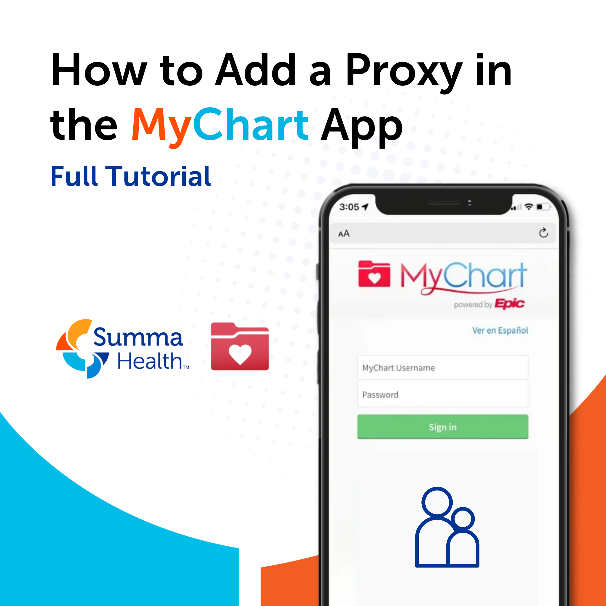 How to add a MyChart Proxy in the MyChart App