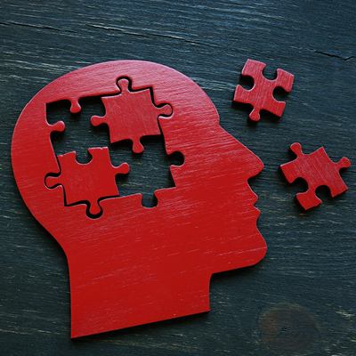brain as puzzle pieces