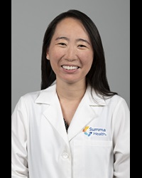 Doctor in white lab coat