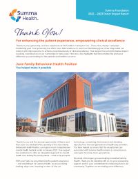 2022-2023 Donor Impact Report