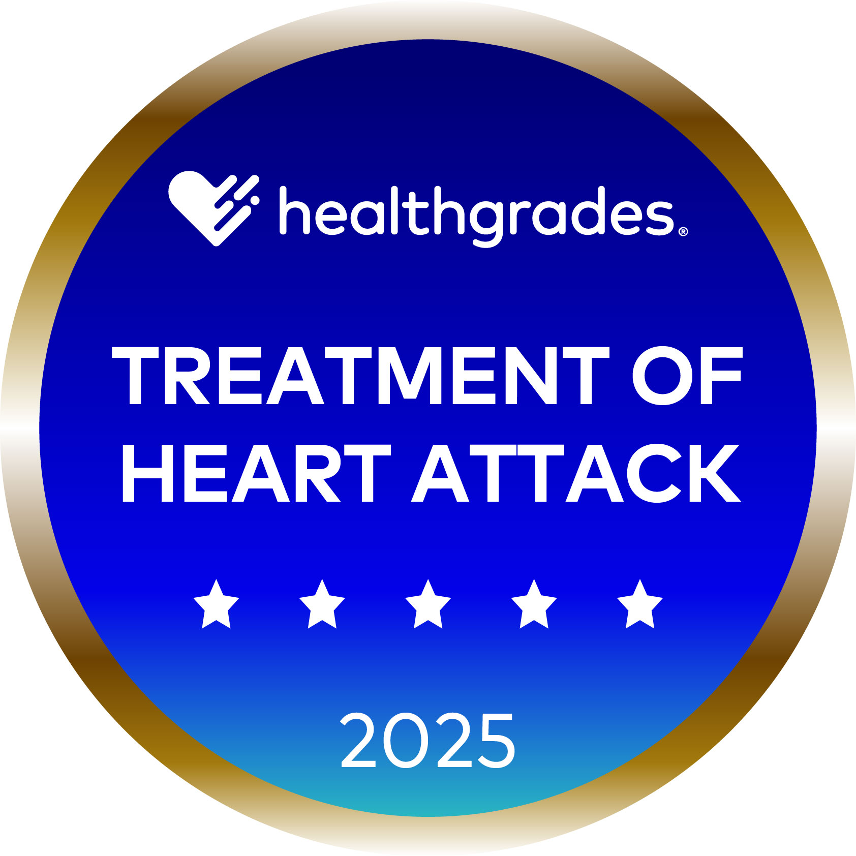 Healthgrades 2025 Treatment of Heart Attack Award