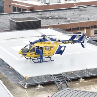 Helicopter pad