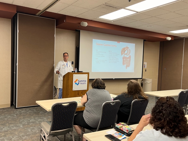 doctor leading session