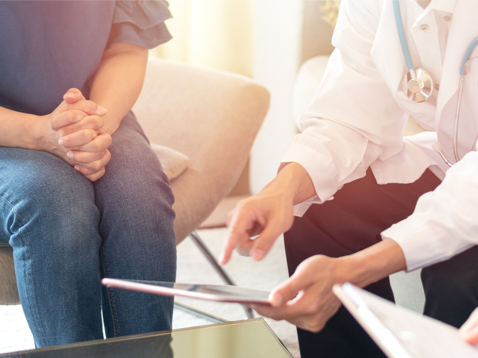 Gynecology Woman and provider