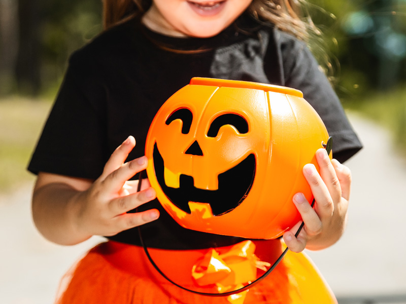 child trick or treating