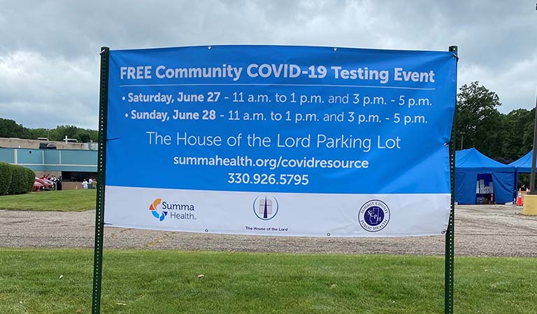 Testing Event Sign