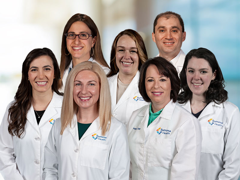 Summa Health Pelvic Health Team Photo